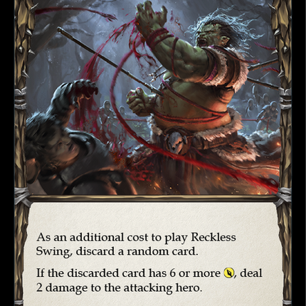 Reckless Swing [WTR008-S] (Welcome to Rathe)  Alpha Print Normal