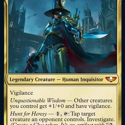 Inquisitor Greyfax (Surge Foil) [Warhammer 40,000]