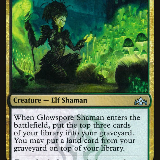 Glowspore Shaman [Guilds of Ravnica]