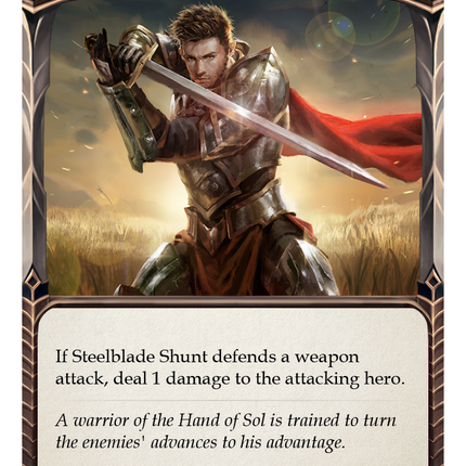 Steelblade Shunt (Red) [1HP156] (History Pack 1)