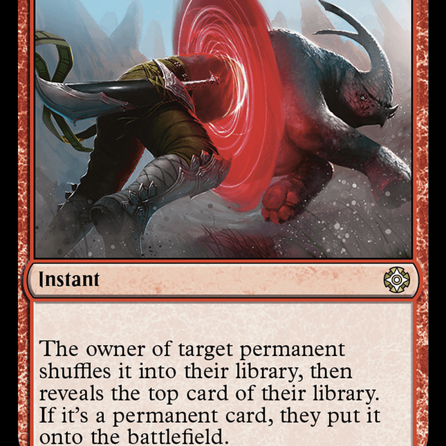 Chaos Warp [The Lost Caverns of Ixalan Commander]