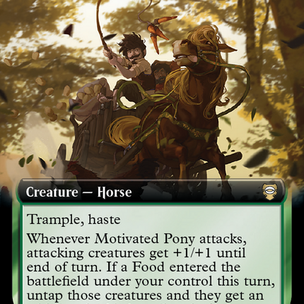 Motivated Pony (Extended Art) [The Lord of the Rings: Tales of Middle-Earth Commander]