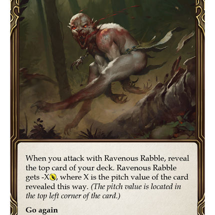 Ravenous Rabble (Red) [1HP393] (History Pack 1)