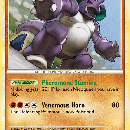 Nidoking (6/102) (Theme Deck Exclusive) [HeartGold & SoulSilver: Triumphant]