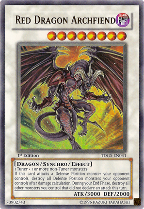 Red Dragon Archfiend [TDGS-EN041] Ultra Rare