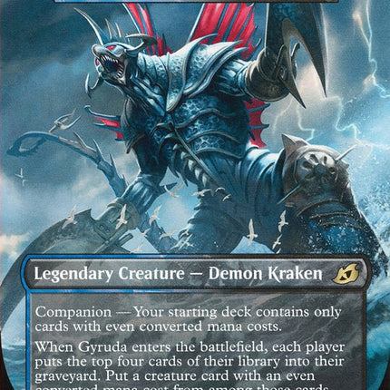 Gyruda, Doom of Depths - Gigan, Cyberclaw Terror (Godzilla Series) [Ikoria: Lair of Behemoths]