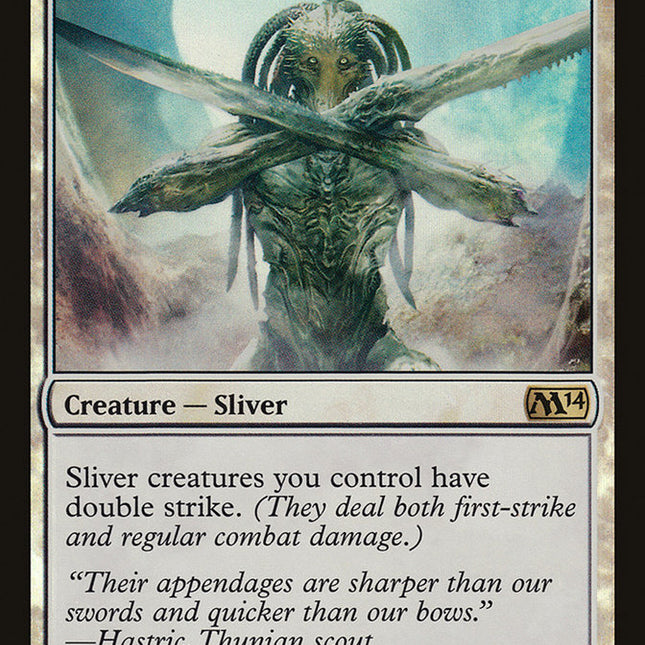 Bonescythe Sliver (Duels of the Planeswalkers Promos) [Duels of the Planeswalkers Promos 2013]
