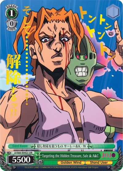 Targeting the Hidden Treasure, Sale & A&C (JJ/S66-E042J JJR