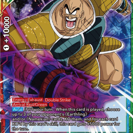 Nappa, Full-scale Attack (BT20-142) [Power Absorbed]
