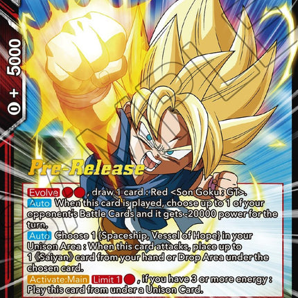 SS Son Goku, Soaring Through Space (BT17-006) [Ultimate Squad Prerelease Promos]