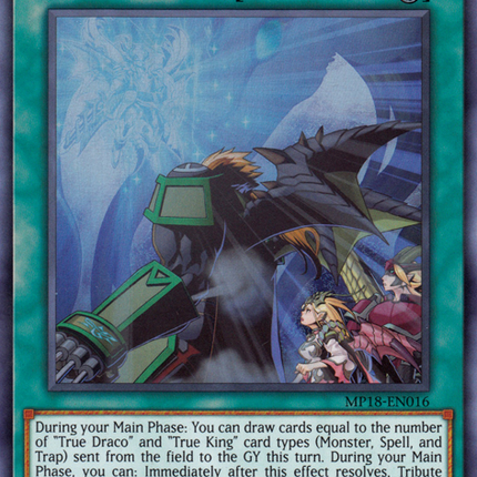 True Draco Heritage [MP18-EN016] Ultra Rare