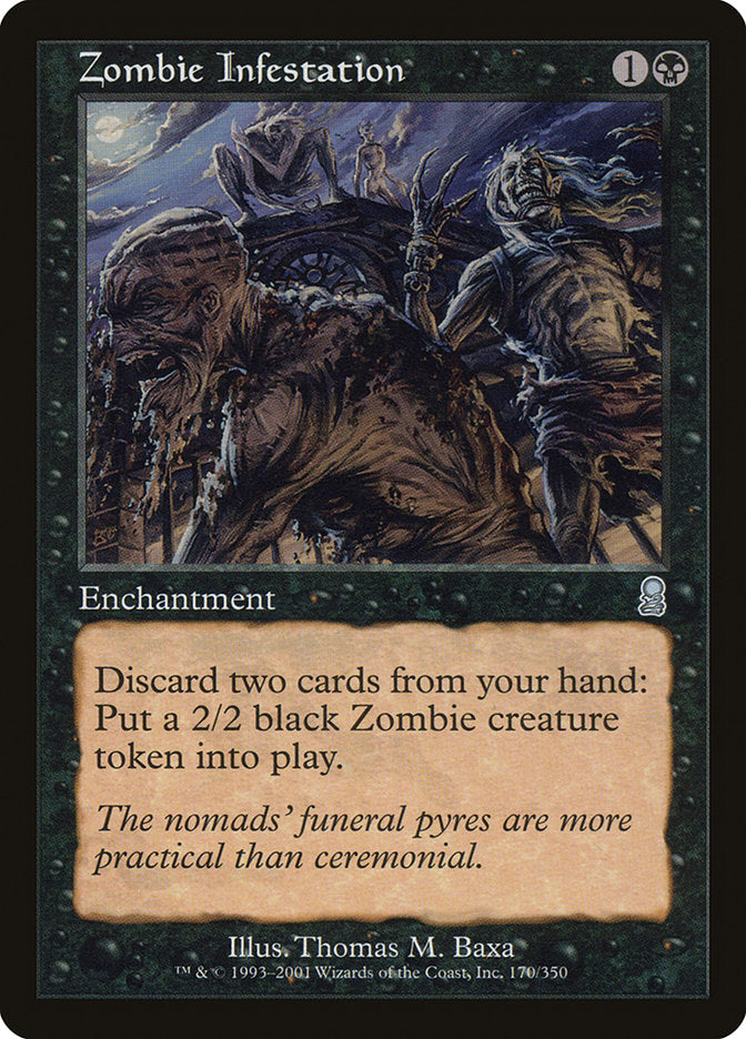 【希少Foil】ゾンビの横行/Zombie Infestation ODY 黒U Zombie Infestation [Odyssey] – TokenMTG
