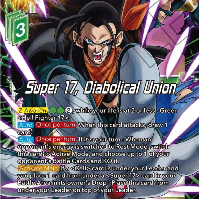 Super 17, Diabolical Union (BT20-059) [Power Absorbed]