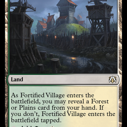 Fortified Village [March of the Machine Commander]
