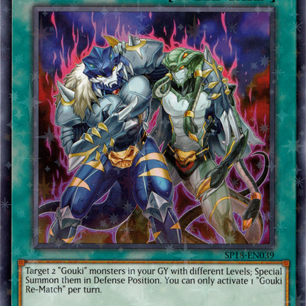 Gouki Re-Match [SP18-EN039] Starfoil Rare