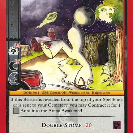 Carmel Area Creature [Cryptid Nation: UFO First Edition]