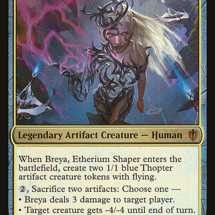mtg breya commander deck Playmat Target creature gets MTG Proxy Commander Decks, Sisay