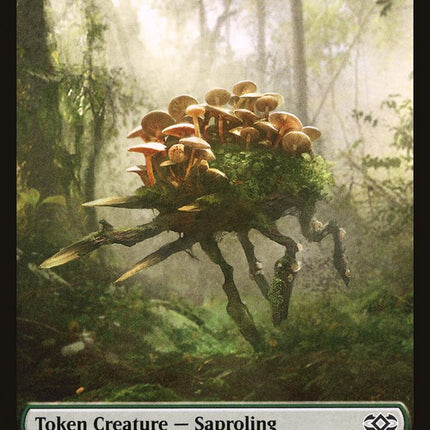 Beast // Saproling Double-Sided Token [Double Masters Tokens]