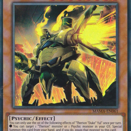 Therion "Duke" Yul [MAMA-EN061] Ultra Rare