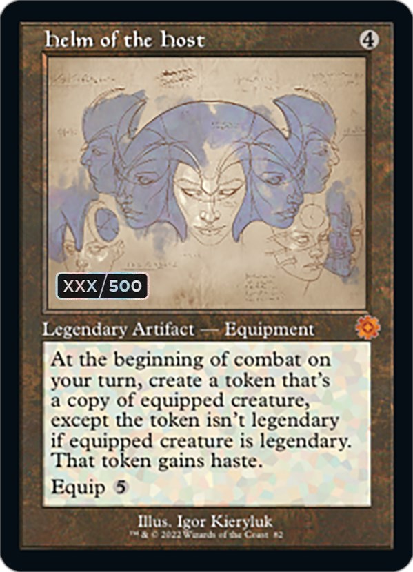 Helm of the Host (Retro Schematic) (Serialized) [The Brothers' War Ret –  TokenMTG
