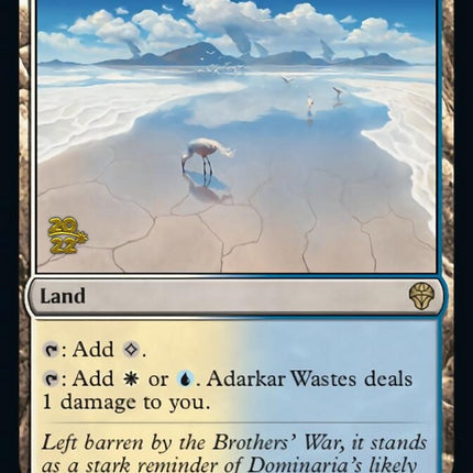 Adarkar Wastes [Dominaria United Prerelease Promos]