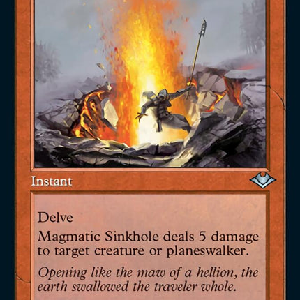 Magmatic Sinkhole (Retro Foil Etched) [Modern Horizons 2]