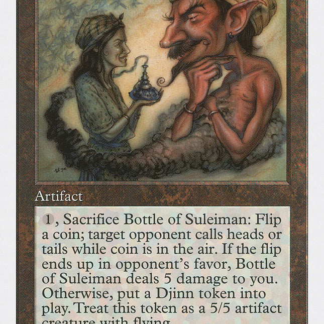 Bottle of Suleiman [Fifth Edition]