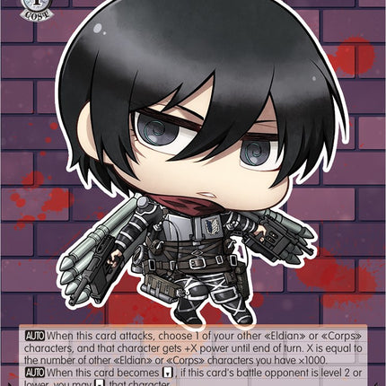 Chimi Mikasa: Branching Paths (Foil) [Attack On Titan: Final Season]