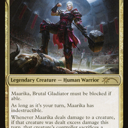 Maarika, Brutal Gladiator [Secret Lair: Universes Within]