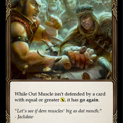 Out Muscle (Yellow) [U-MON249] (Monarch Unlimited)  Unlimited Normal