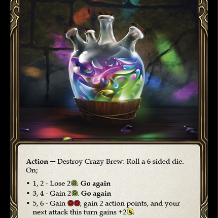 Crazy Brew [U-WTR162] (Welcome to Rathe Unlimited)  Unlimited Rainbow Foil