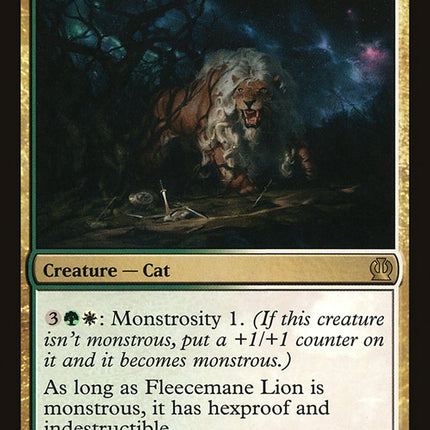 Fleecemane Lion [Theros]