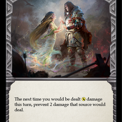 Blessing of Serenity (Yellow) [CRU042] (Crucible of War)  1st Edition Normal