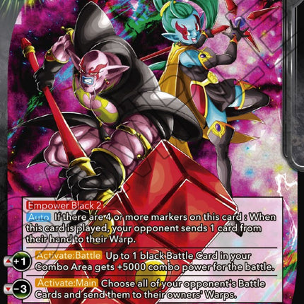 Demon God Putine & Demon God Gravy, Treacherous Intel (BT18-125) [Dawn of the Z-Legends]