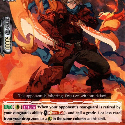 Dragon Knight, Zarina (V-EB07/034EN) [The Heroic Evolution]
