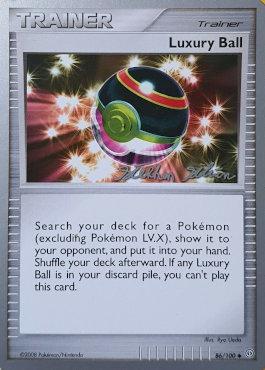 luxury cards pokemon Luxury Ball (86/100) (Luxdrill