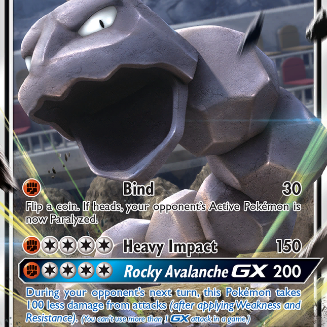 Onix GX (36/68) [Sun & Moon: Hidden Fates]
