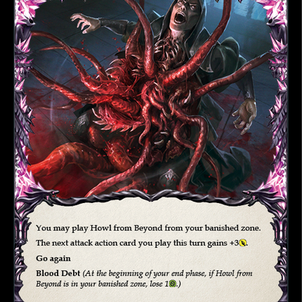 Howl from Beyond (Red) [MON200-RF] (Monarch)  1st Edition Rainbow Foil