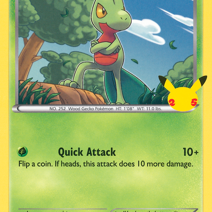 Treecko (3/25) [McDonald's 25th Anniversary]