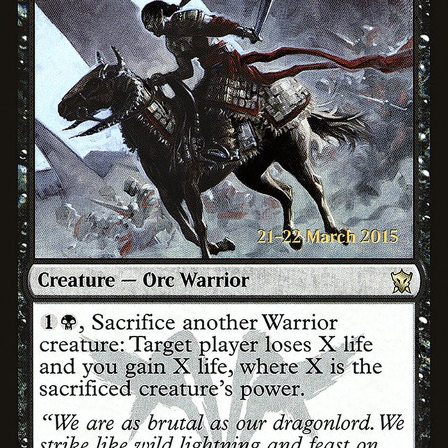 Blood-Chin Fanatic [Dragons of Tarkir Prerelease Promos]