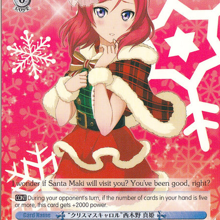 "Christmas Carol" Maki Nishikino (LL/EN-W02-E149 C) [Love Live! DX Vol.2]