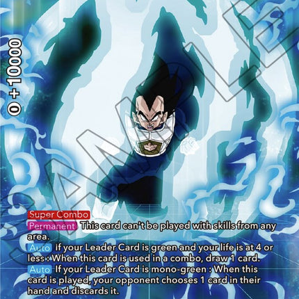 Vegeta, the Lone Prince (BT10-068) [Theme Selection: History of Vegeta]