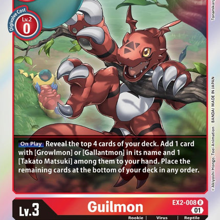 Guilmon [EX2-008] [Digital Hazard]