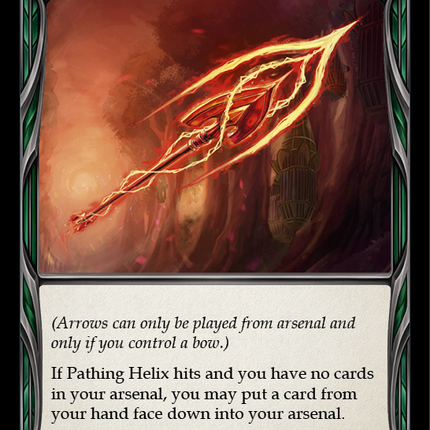 Pathing Helix (Red) [CRU129] (Crucible of War)  1st Edition Normal