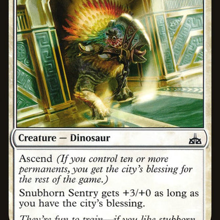Snubhorn Sentry [The List]