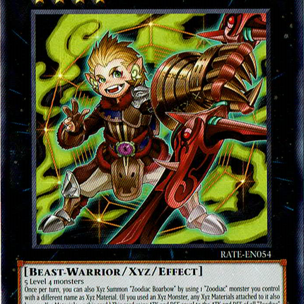 Zoodiac Boarbow [RATE-EN054] Rare