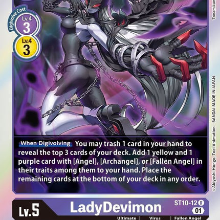 LadyDevimon [ST10-12] [Starter Deck: Parallel World Tactician]