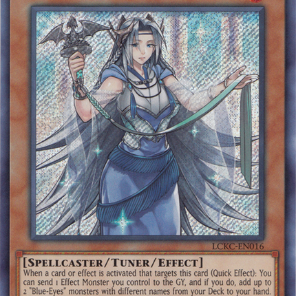 Priestess with Eyes of Blue [LCKC-EN016] Secret Rare