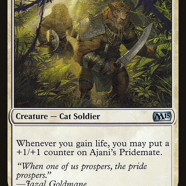 Ajani's Pridemate [Magic 2015]