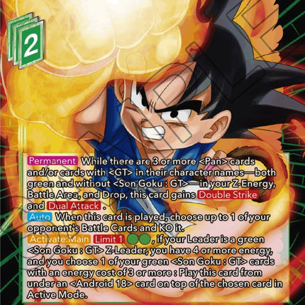 Son Goku, Golden Dragon Fist (BT20-060) [Power Absorbed]